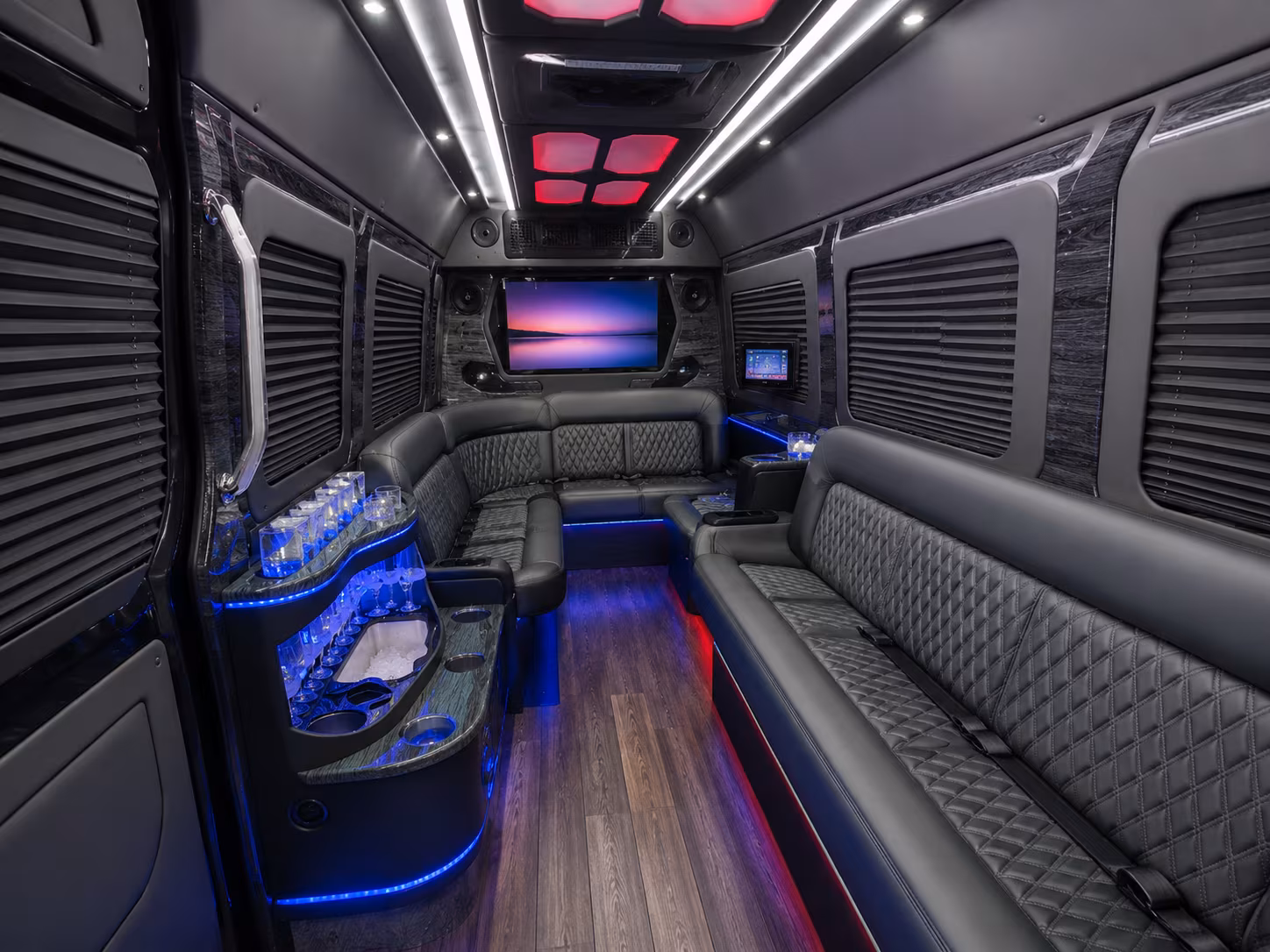 bloomfield concert transportation onboard seating