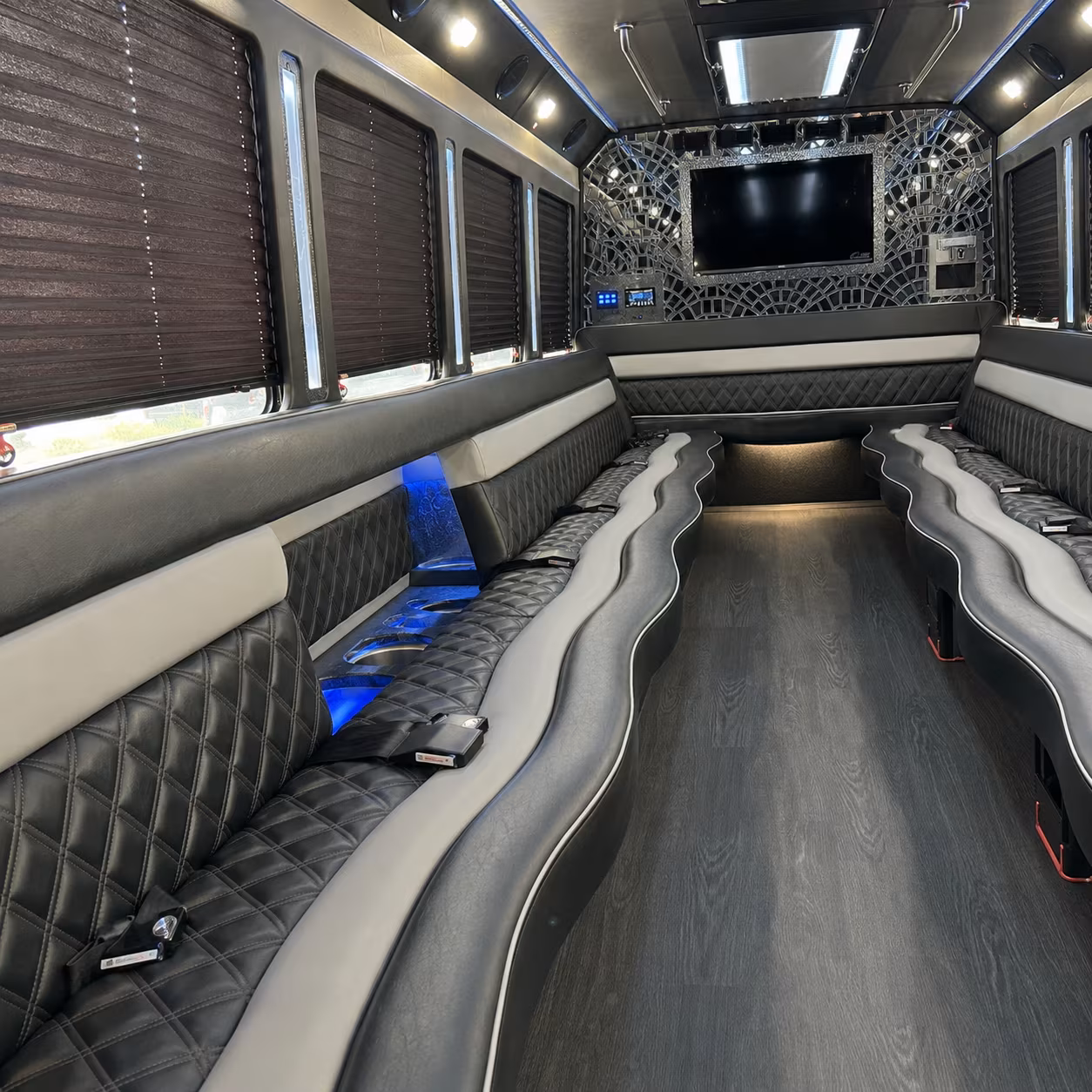 bloomfield wedding party bus rental