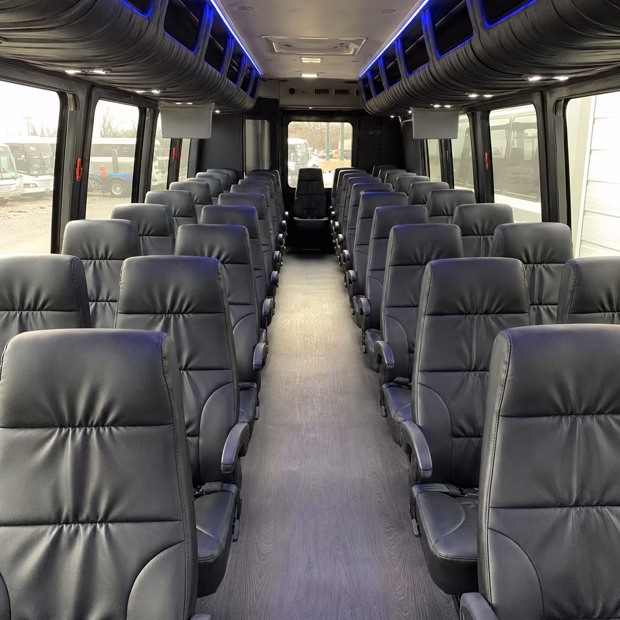 bloomfield wedding transportation onboard seating