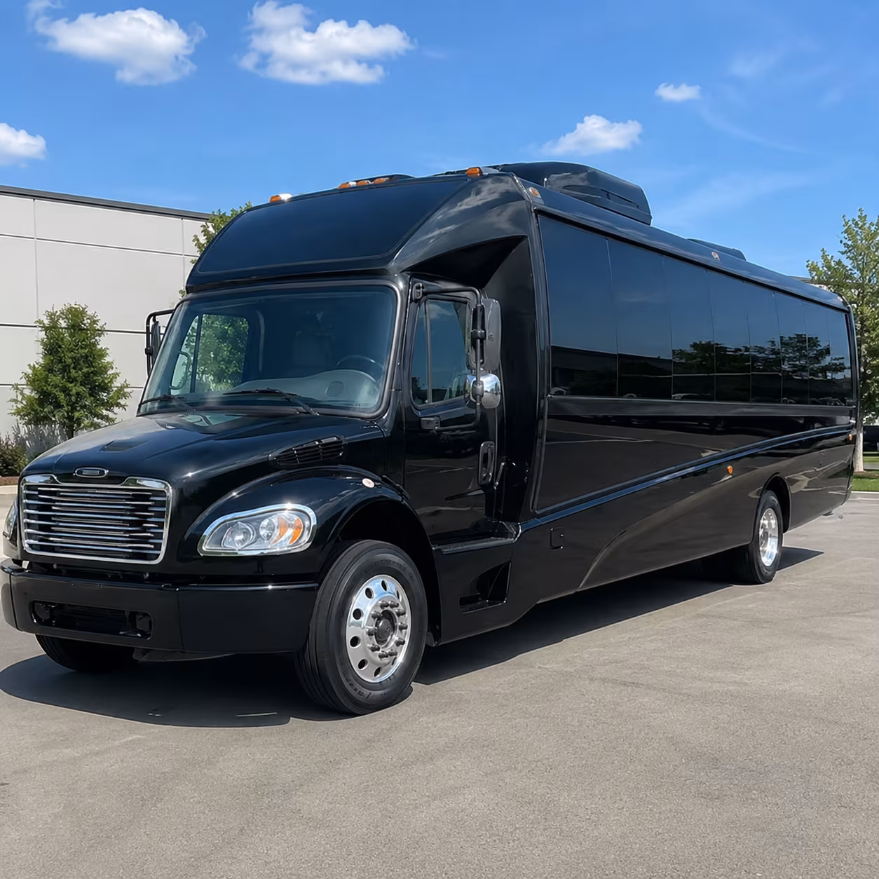 elizabeth employee shuttle bus rentals