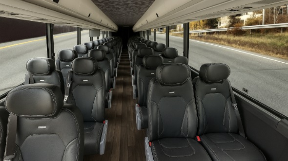 bloomfield 25 passenger minibus inside