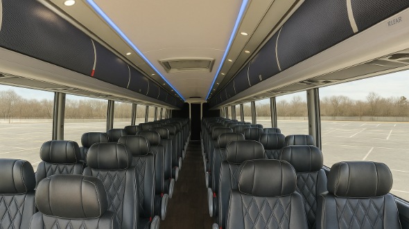 bloomfield 56 passenger charter bus rental