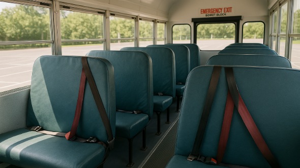 bloomfield school bus rental inside