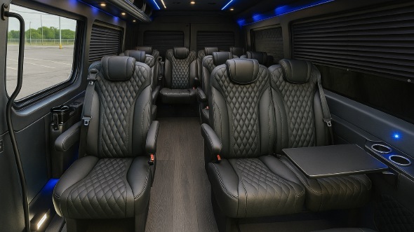 bloomfield sprinter van with driver rental
